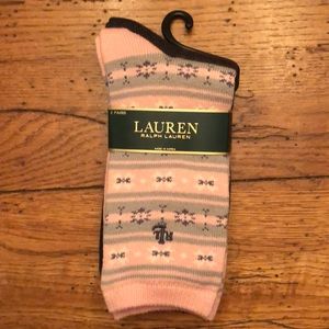 RALPH LAUREN LAUREN SOCKS